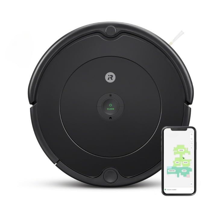 iRobot Roomba 692: Robot Aspirador con conexión Wi-Fi, Sistema de Limpieza en Tres Fases, Sugerencias Personalizadas, Compatible con tu Asistente de Voz, Color Negro